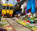 Familiereis Thailand Railway Market