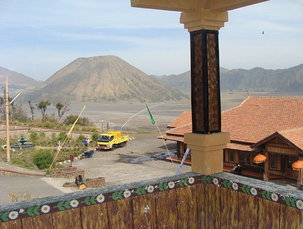 Lava View hotel - uitzicht