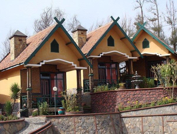 Lava View hotel - huisjes