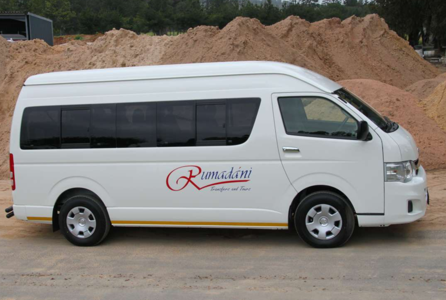 vervoer Zuid-Afrika 10 seater 