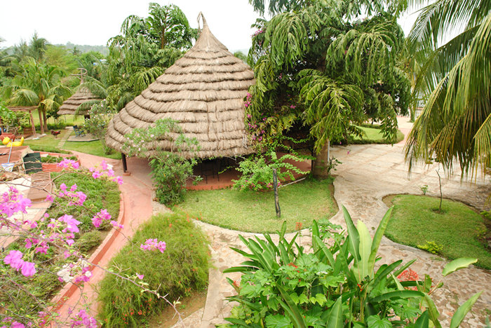 Afrikiko Resort tuin