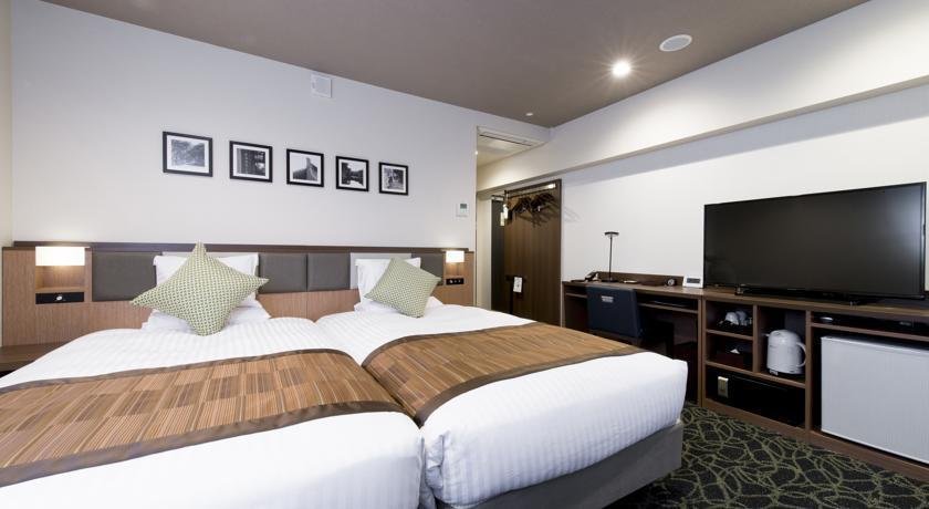 Hotel MyStays Gotanda Station slaapkamer