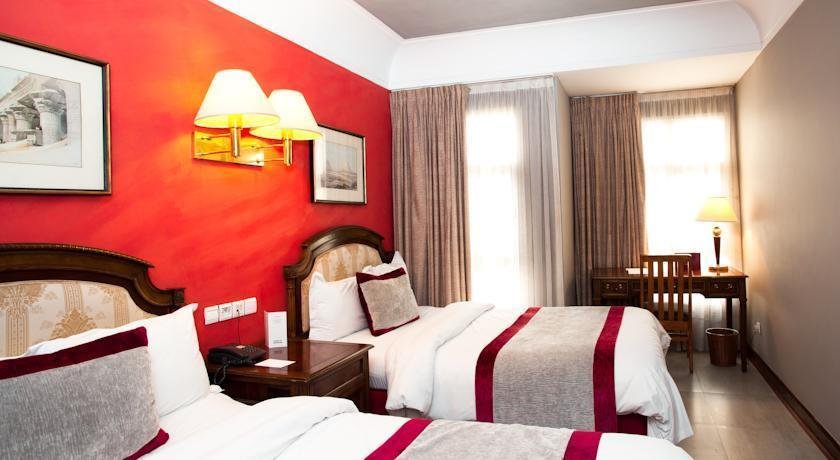 Hotel Les Saisons slaapkamer