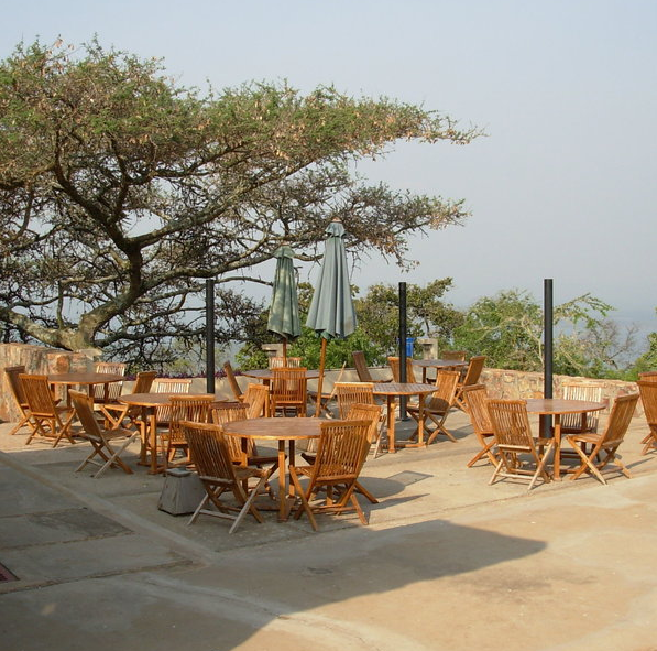 Akagera Game Lodge terras