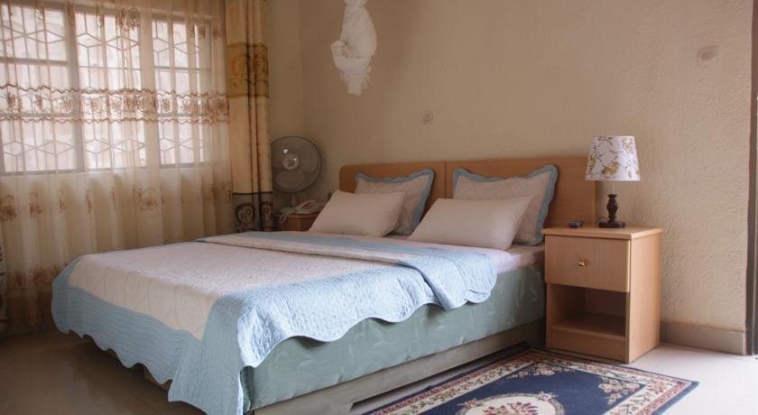 Step Town Motel slaapkamer