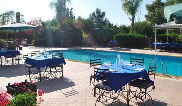 L'Arganier d'Or zwembad en terras
