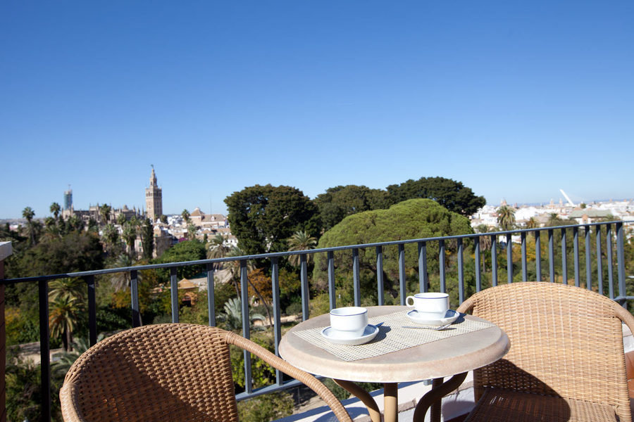 Hotel Alcazar balkon