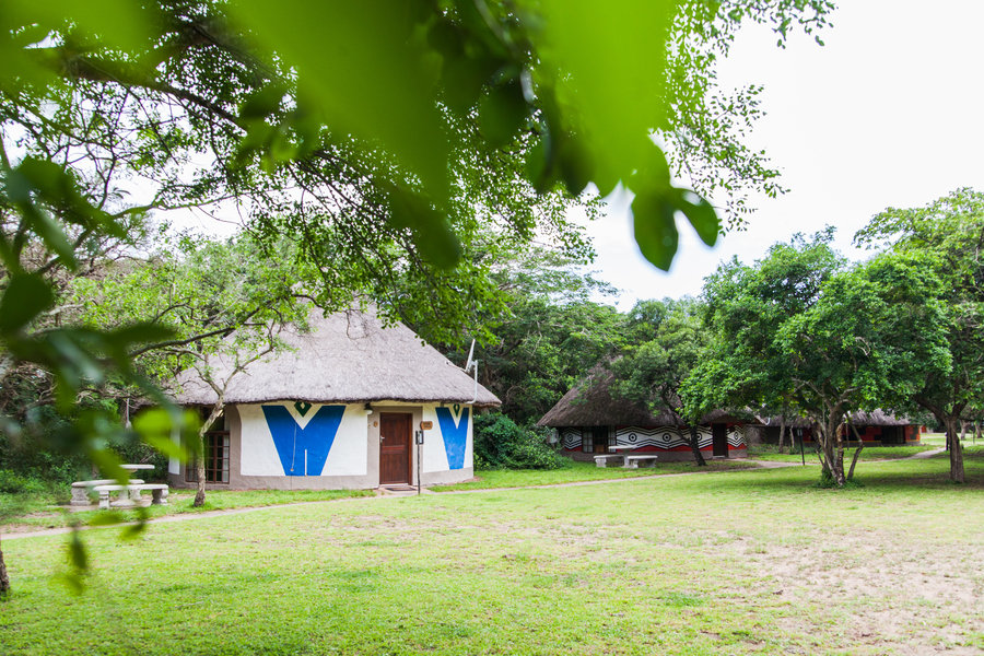 Dumazulu lodge tuin
