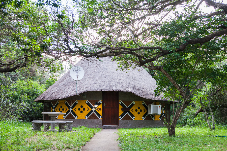 Dumazulu lodge huisjes