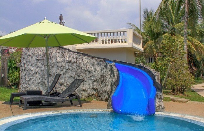 Beringgis beach glijbaan