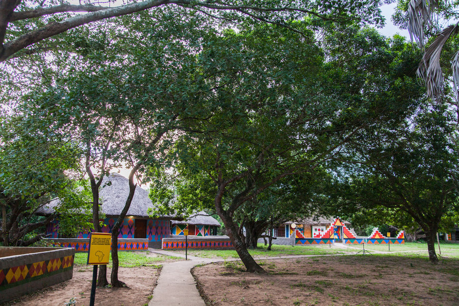 Dumazulu lodge huisjes