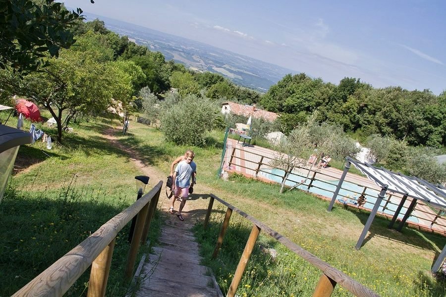 Zwembad met uitzicht