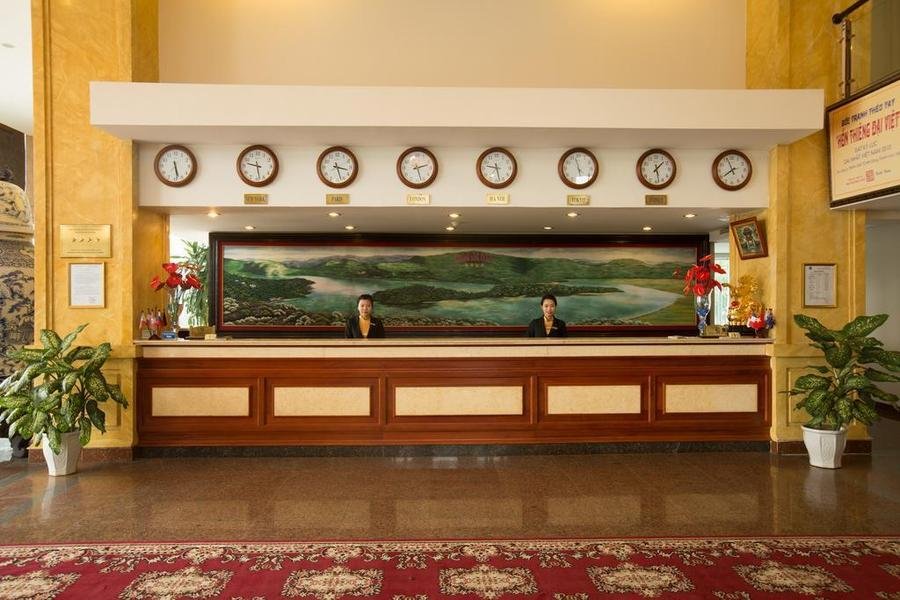 Hoang Son Peace hotel  receptie