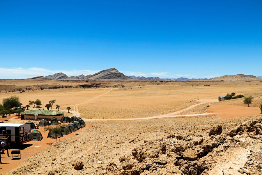 Namibië - Boesman campsite