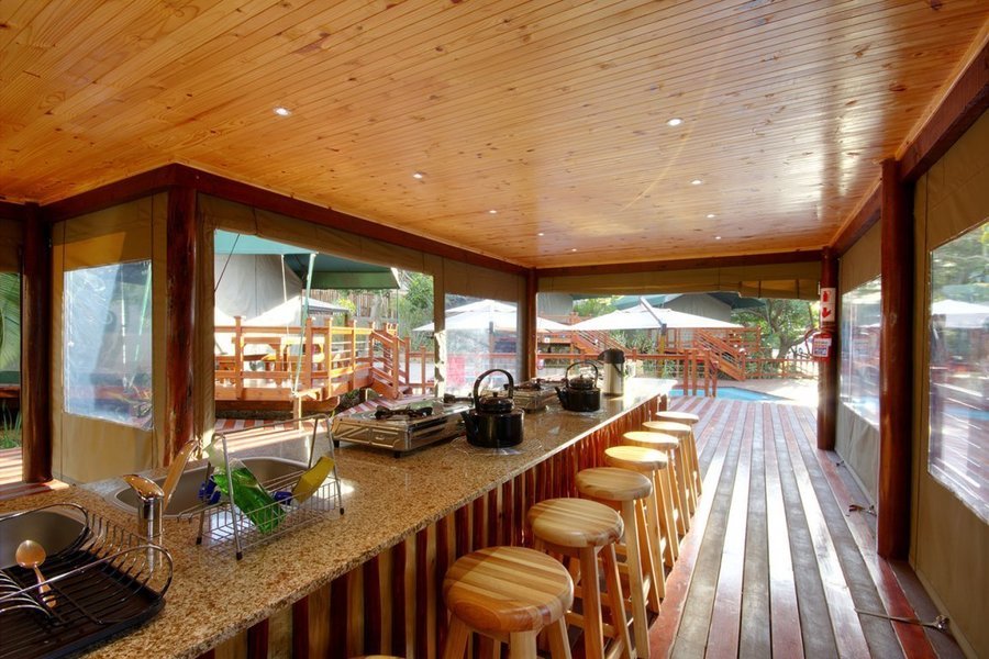 Monzi Safaris - keuken