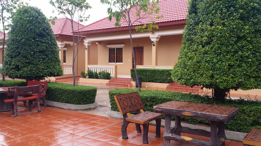 Sopheakmongkol Motel - terras