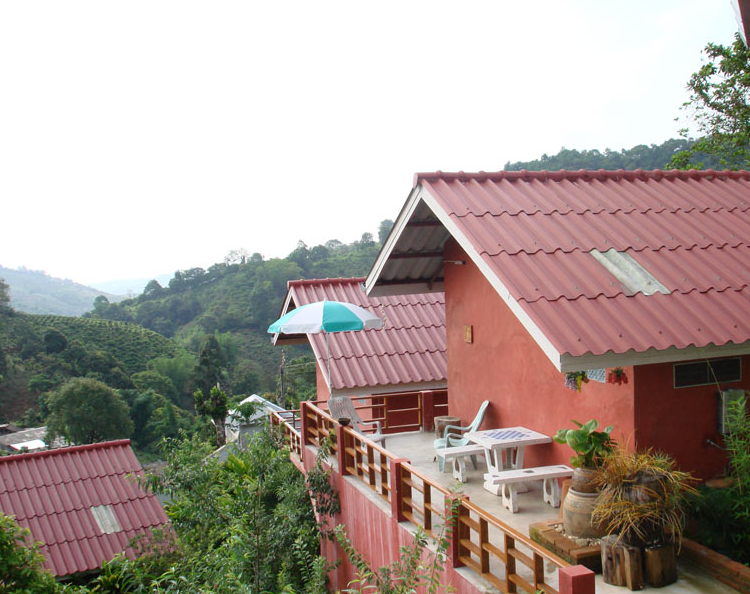 Baan see see mountain view - uitzicht