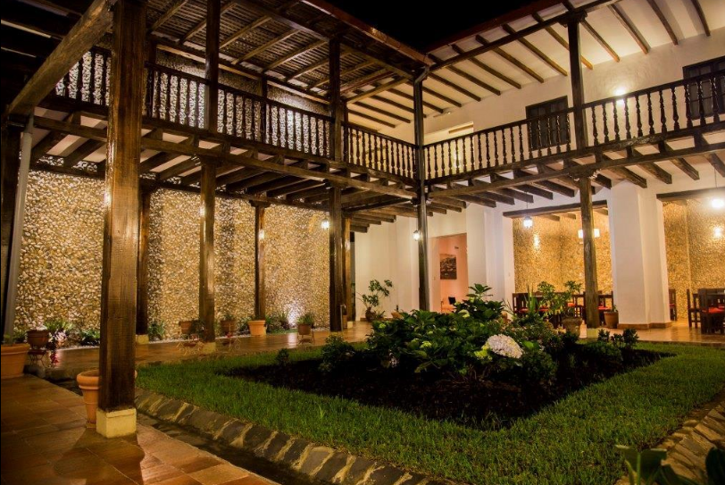 La Xalca hotel - binnentuin