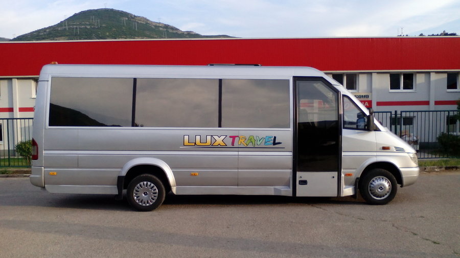 grote bus buitenkant