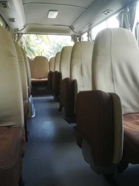 Bus Guatemala - binnenkant