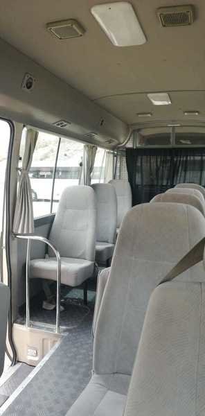 binnenkant kleine bus
