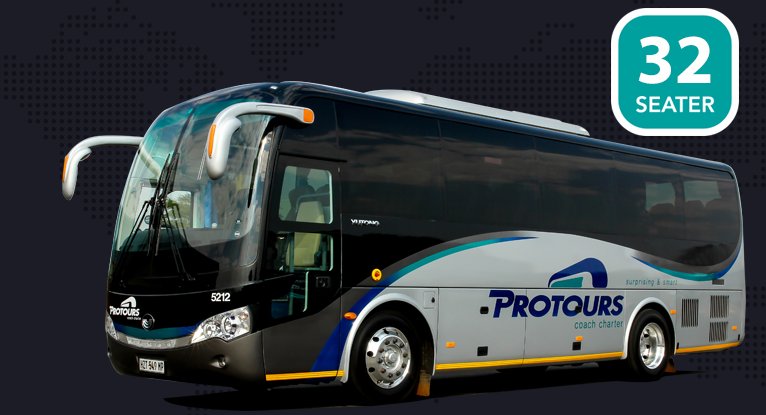 vervoer Zuid-Afrika 32-seater 