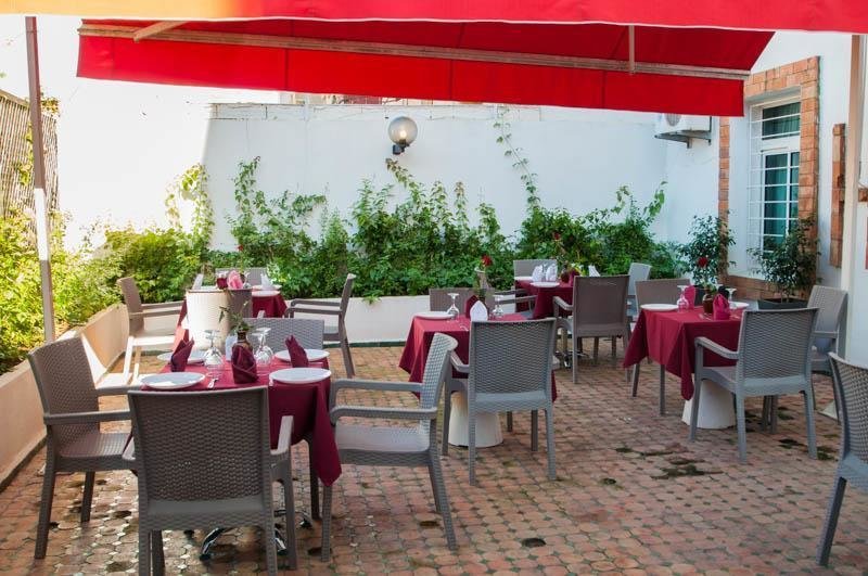 Hotel La Paix terras