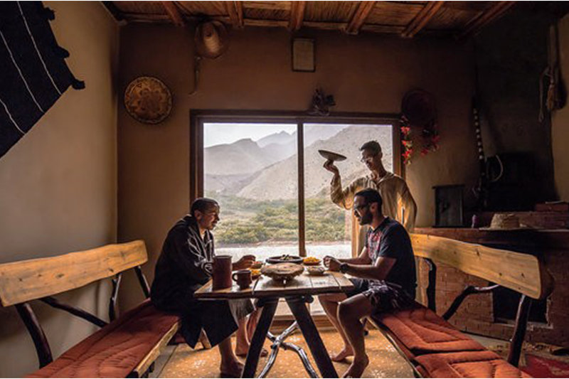 Riad Dar Tagine ontbijt