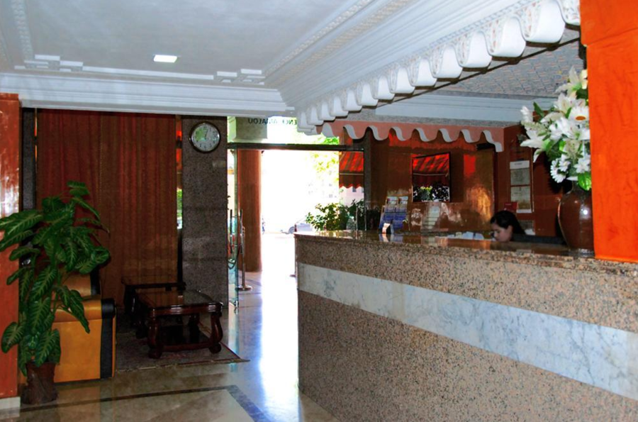 Hotel Amalou receptie