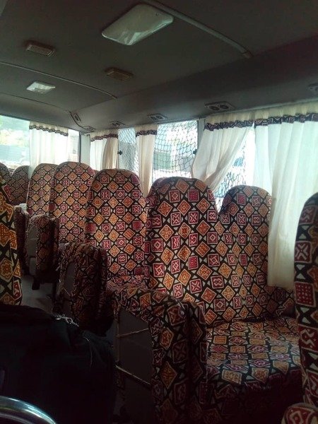 Bus inside