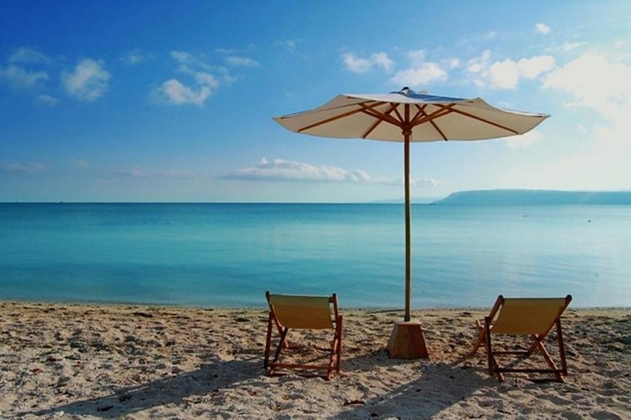 Samawa Seaside Cottage strand