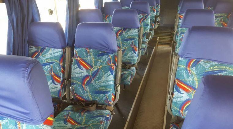 Avo Orange truck binnenkant