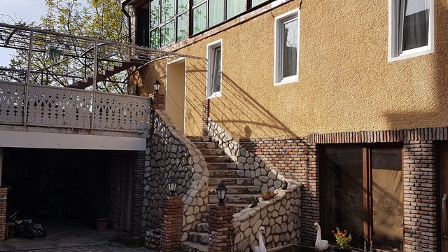 Familiehotel Rusiko's buitenkant 