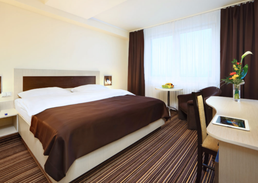 Hotel Flora Slaapkamer