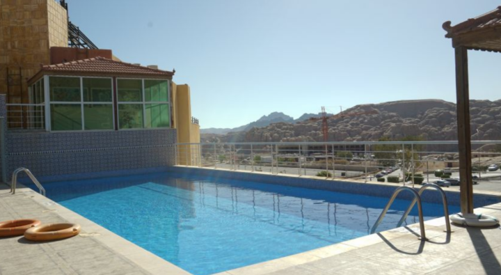 Petra Moon Hotel Jordanië Zwembad