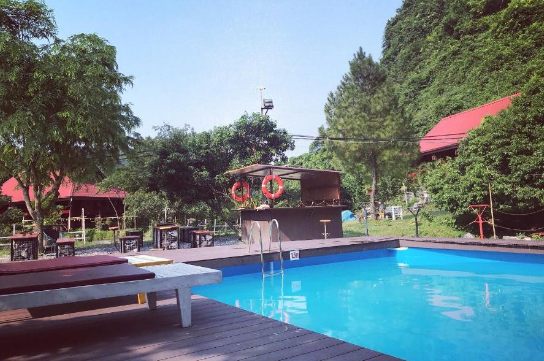 Cat Ba Eco Lodge Zwembad