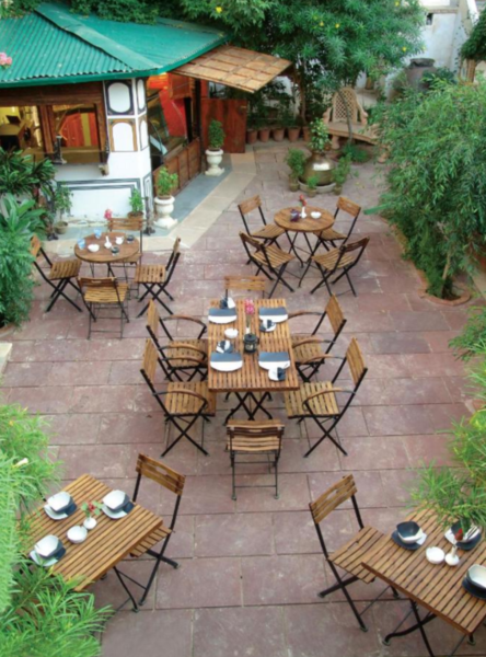 Mandawa Haveli India Binnenplein