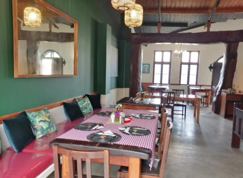 Villa Wiese Namibië lounge