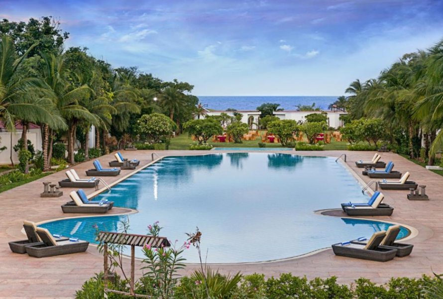 Chariot Beach Resort India zwembad