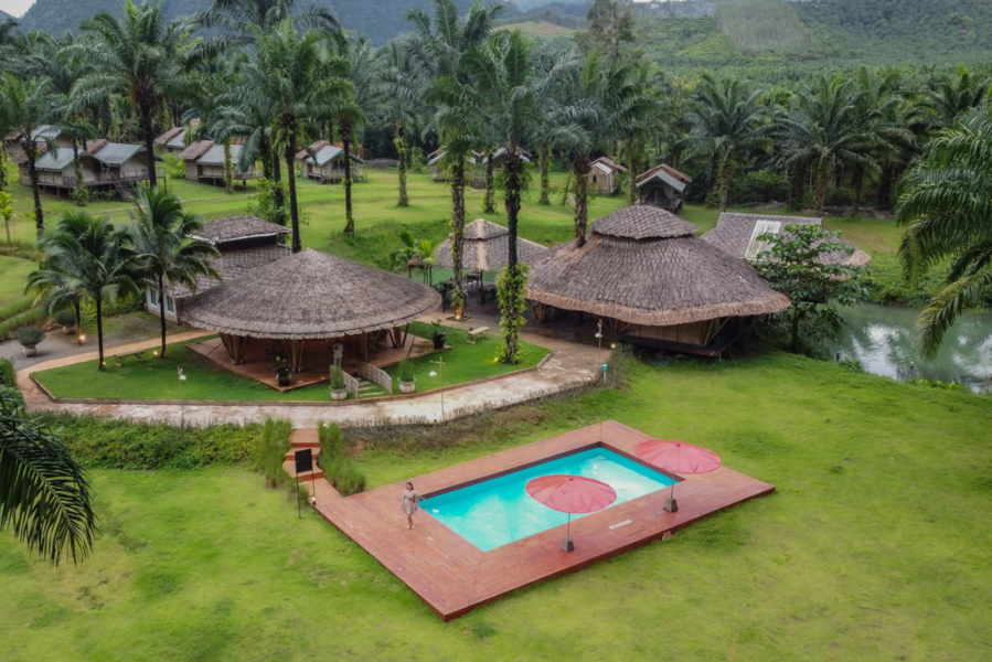 Khaosok Boutique Hideaway zwembad