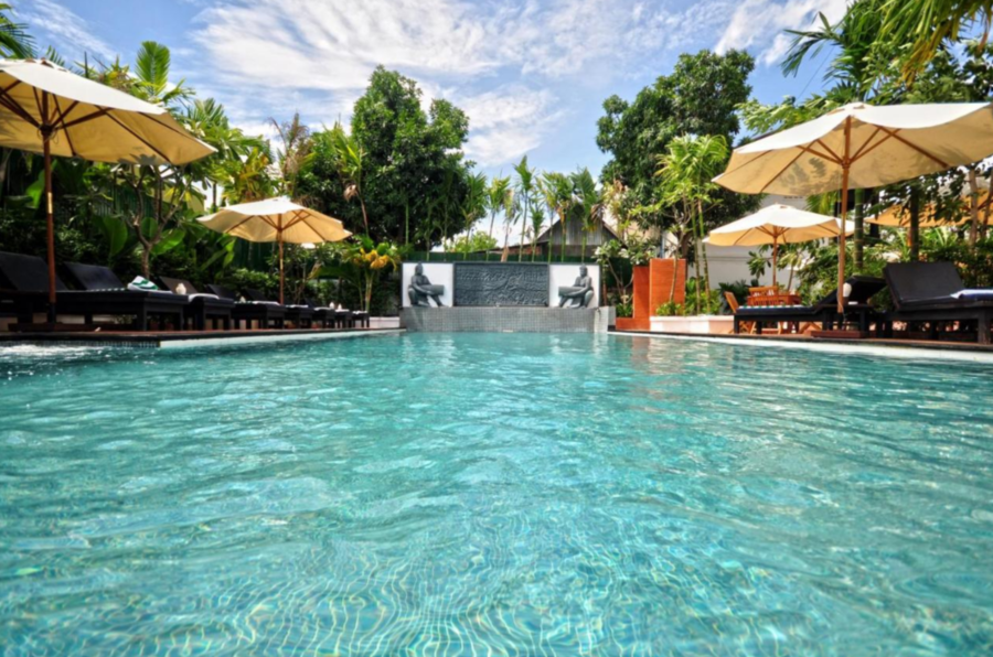 The Sanctuary Residence Cambodja zwembad