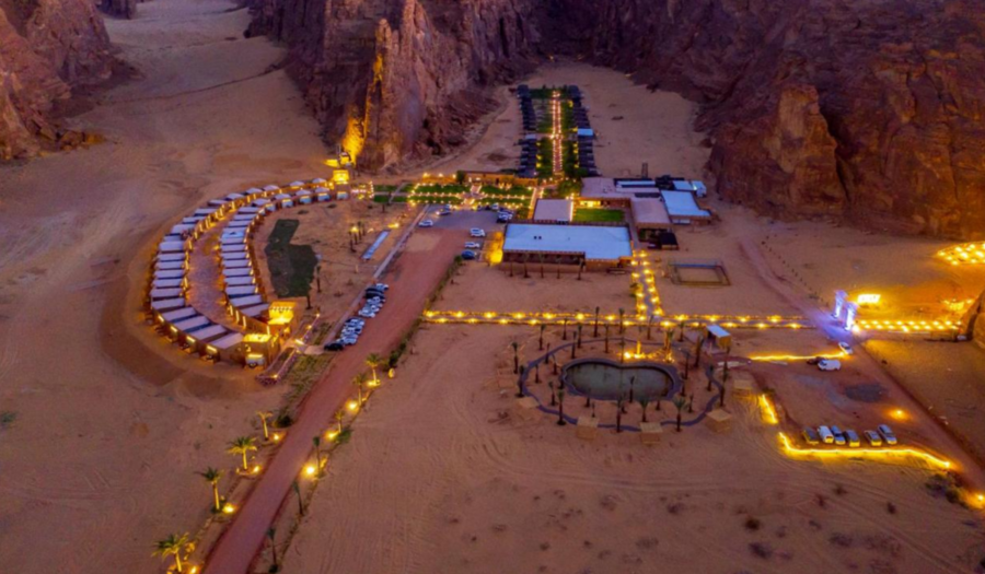 Sahary Alula Resort Saoedi-Arabië van boven