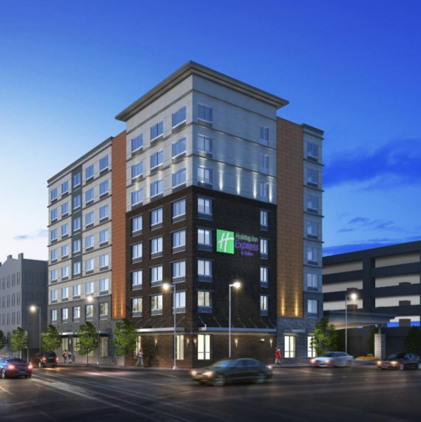 Holiday Inn Louisville VS buitenkant