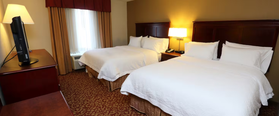 Hampton Inn & suites VS kamer