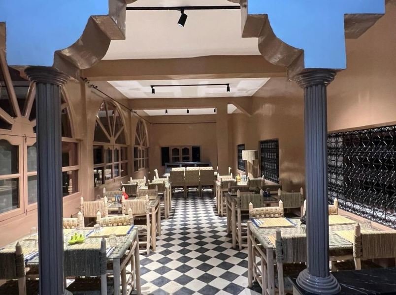 L Etoile Filante - Ait Benhaddou - Turkije - restaurant