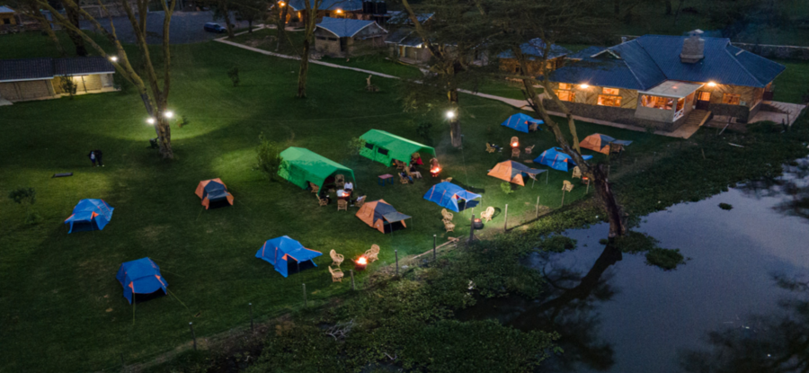 Oloiden Flamingo Campsite Naivasha Kenia