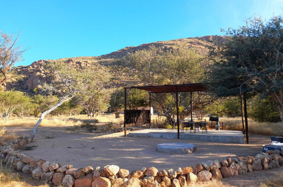 Erongo Rocks Namibië gemeenschappelijke ruimte