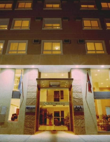 Wilson Hotel Argentinië buitenkant