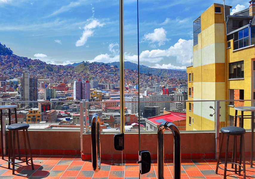 Qantu Hotel Bolivia dakterras