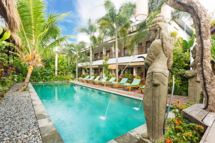Meruhdani Boutique Hotel Ubud Bali Indonesië